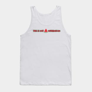 Palestine Watermelon, This is Not a Watermelon Tank Top